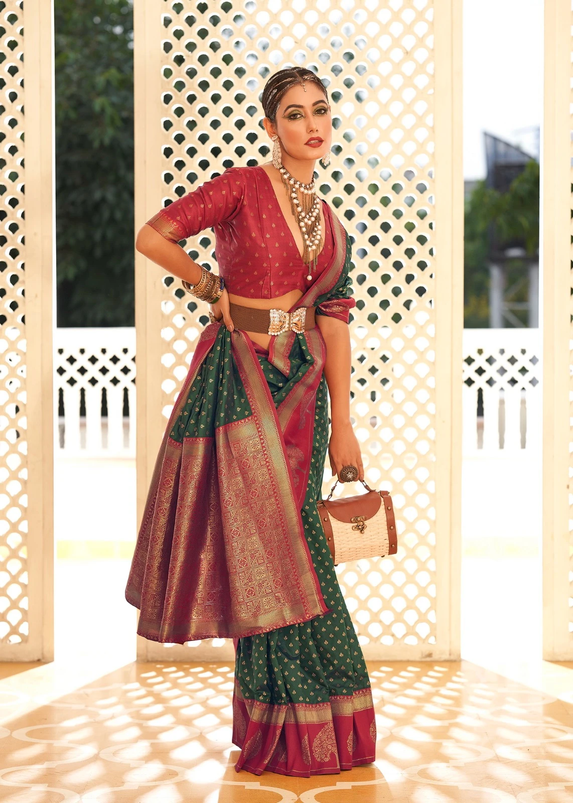Rajyog Vrishabha Silk Soft Banarasi Wholesale Fancy Sarees Catalog — Wholesale Sarees, MPA wholesale from Surat — Photo 4